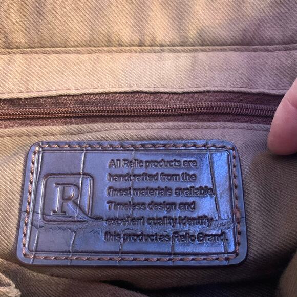 Vintage Relic for Fossil Vegan Leather Handbag, Shoulder Bag or Crossbody, 90's - Picture 8 of 12